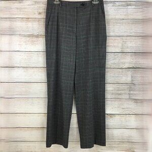 Covington High Waist Plaid Career Business Pants